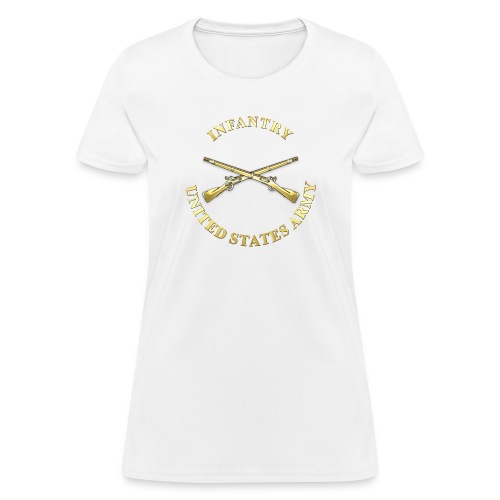 Infantry Branch Plaque - Women's T-Shirt