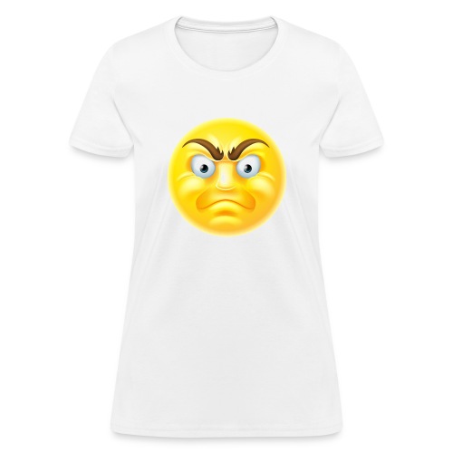 Angry Emoticon - Women's T-Shirt