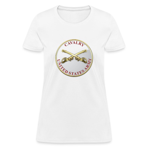 Cavalry Branch Plaque - Women's T-Shirt