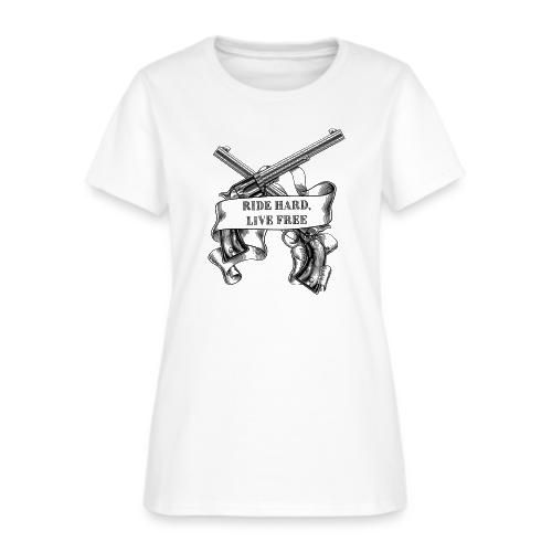Ride Hard Live Free - Women's T-Shirt