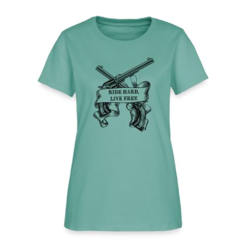 Ride Hard Live Free - Women's T-Shirt