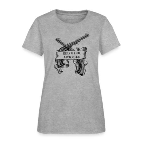 Ride Hard Live Free - Women's T-Shirt