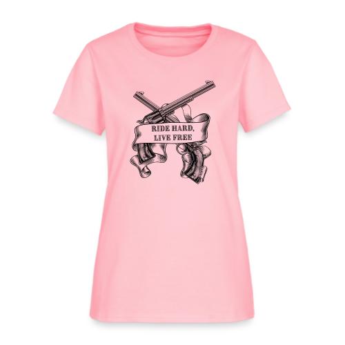 Ride Hard Live Free - Women's T-Shirt