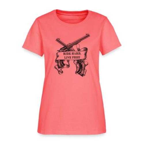 Ride Hard Live Free - Women's T-Shirt