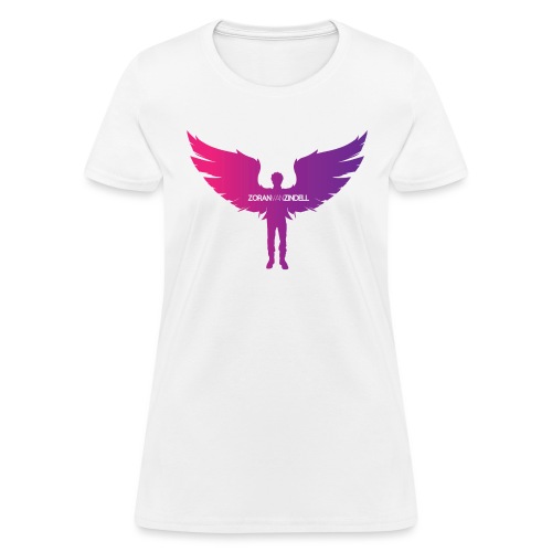 ZoranVanZindell Pink Original Women's Logo - Women's T-Shirt