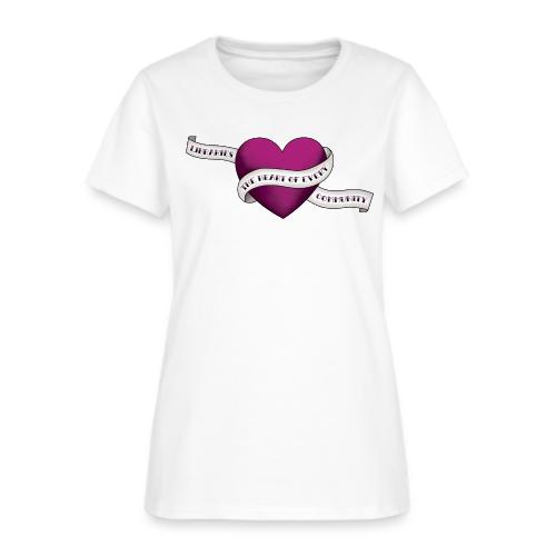 PLA Libraries - the Heart of Every Community - Women's T-Shirt