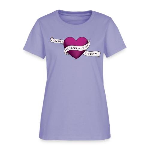 PLA Libraries - the Heart of Every Community - Women's T-Shirt
