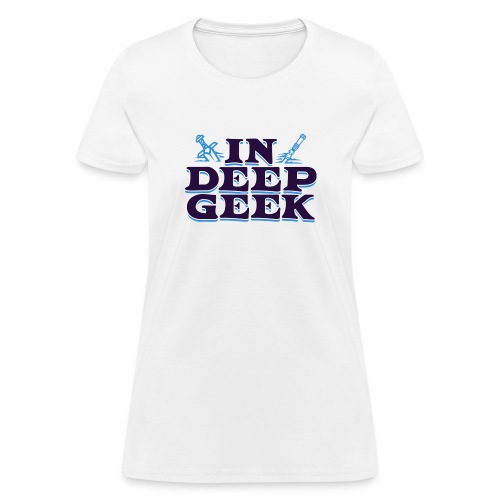 In Deep Geek Logo Full Colour - Women's T-Shirt