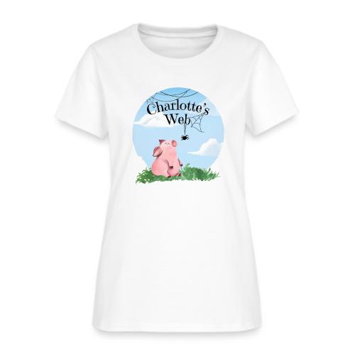 Charlotte's Web (Black Text) - Women's T-Shirt