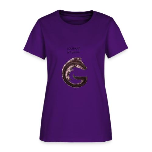 Louisiana gator - Women's T-Shirt