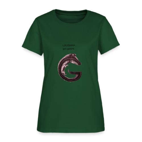 Louisiana gator - Women's T-Shirt