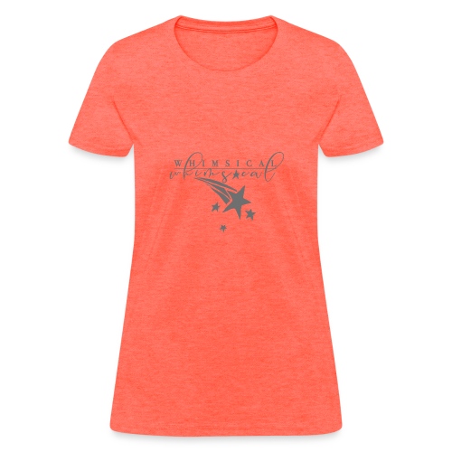 Whimsical - Shooting Star - Grey - Women's T-Shirt