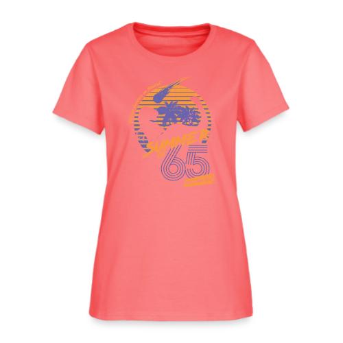 Summer of 65 million B.C. - Orange - Women's T-Shirt