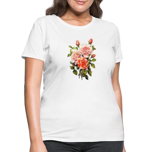 Pink Roses - Women's T-Shirt