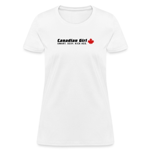 Canadian Girl - Women's T-Shirt