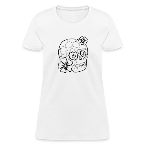 Starfish eyes skull - Women's T-Shirt