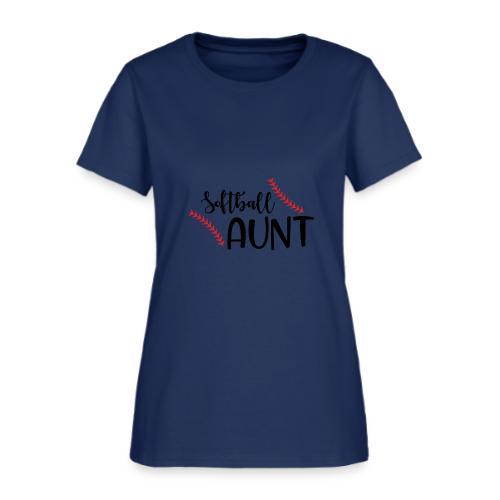 Softball Aunt - Women's T-Shirt