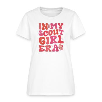In My Girl Scout Era Shirt, Scout Troop Number - Women's T-Shirt - white - Front