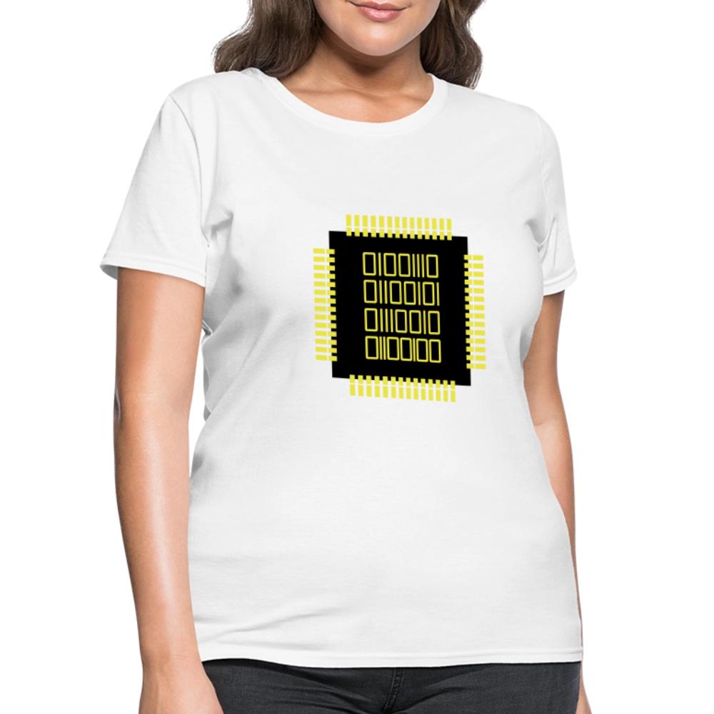 Nerd - Binär - SoC - Women's T-Shirt white