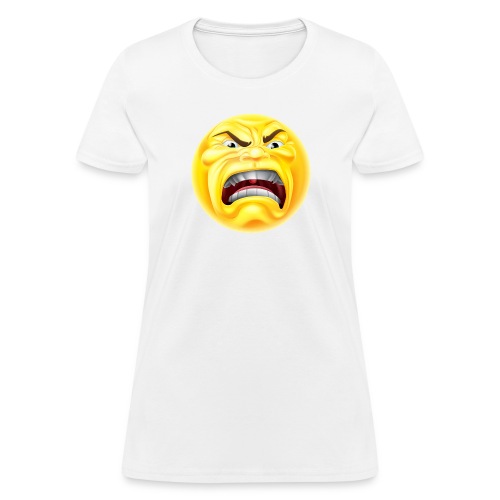 Very Angry Emoticon - Women's T-Shirt