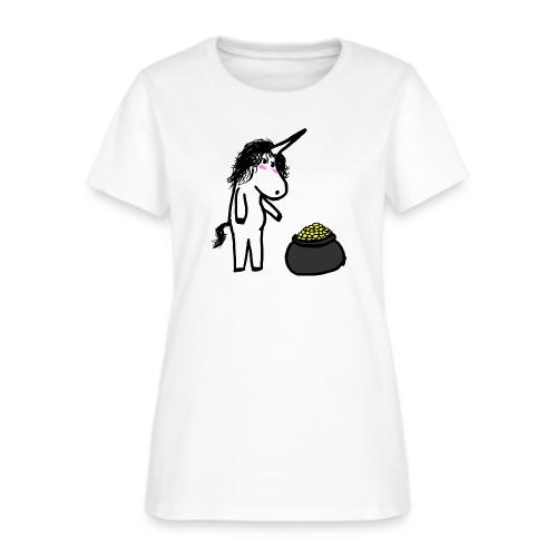 The gold of the unicorn - Women's T-Shirt
