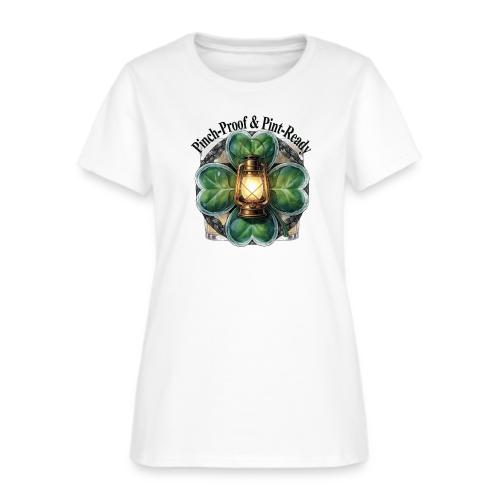 Pinch-Proof Lantern Clover T-Shirt - Women's T-Shirt