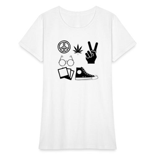 hippie - Women's T-Shirt