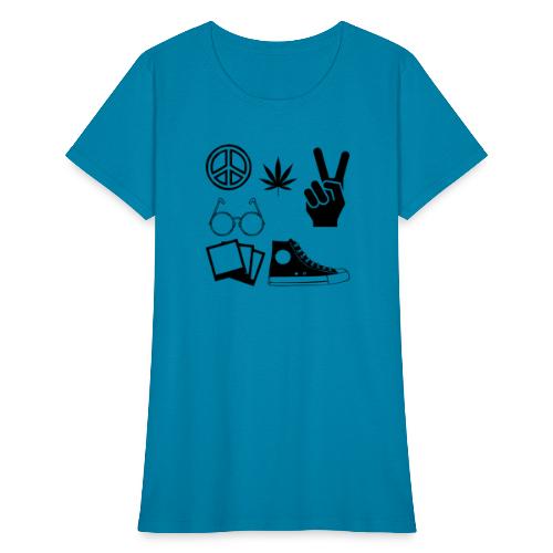 hippie - Women's T-Shirt
