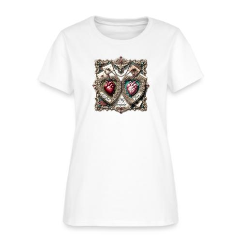 Keeper of My Deepest Love Victorian Locket T-Shirt - Women's T-Shirt