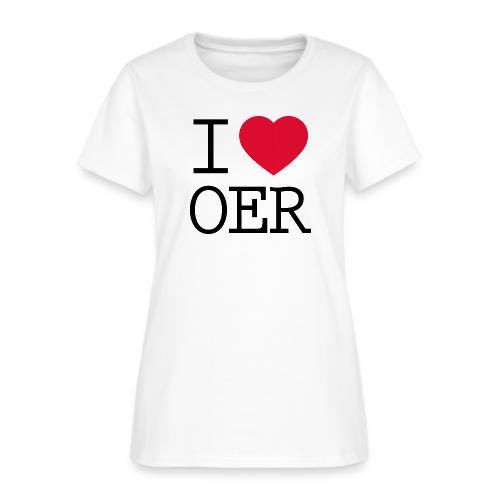 I love OER - Women's T-Shirt