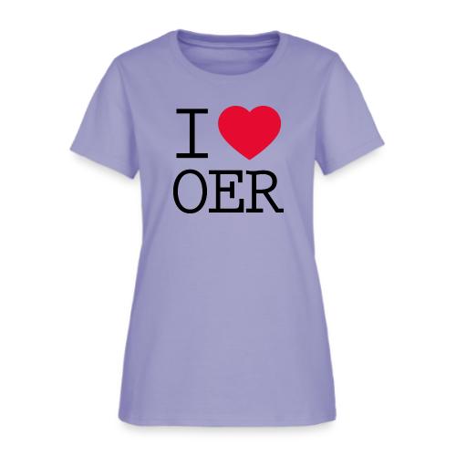 I love OER - Women's T-Shirt