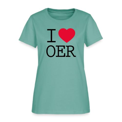 I love OER - Women's T-Shirt