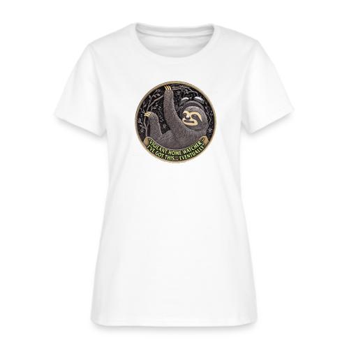 Sloth Home Watcher T Shirt - Women's T-Shirt