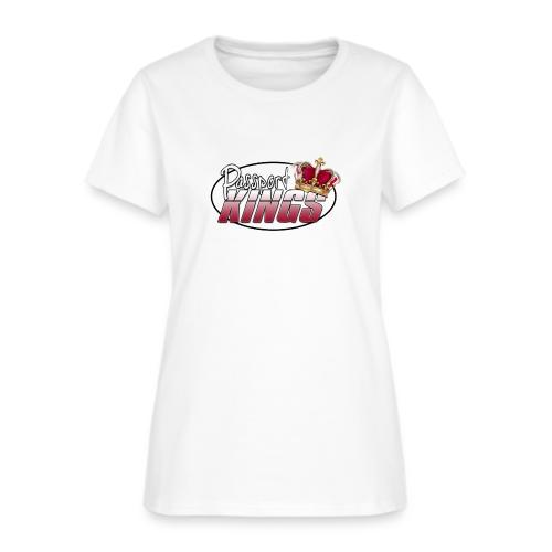 Passportkings white shirt design - Women's T-Shirt