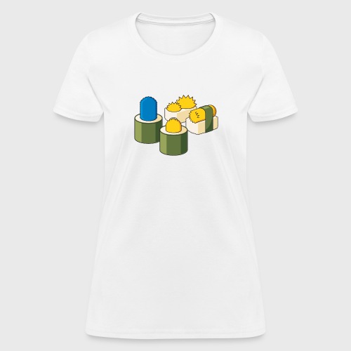 The Simpsons Sushi - Women's T-Shirt