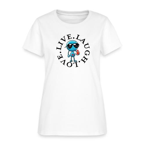 Circle Remember to live laugh love - Women's T-Shirt