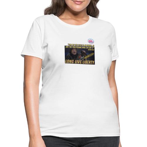 Javier Milei: State is an Enemy - Women's T-Shirt