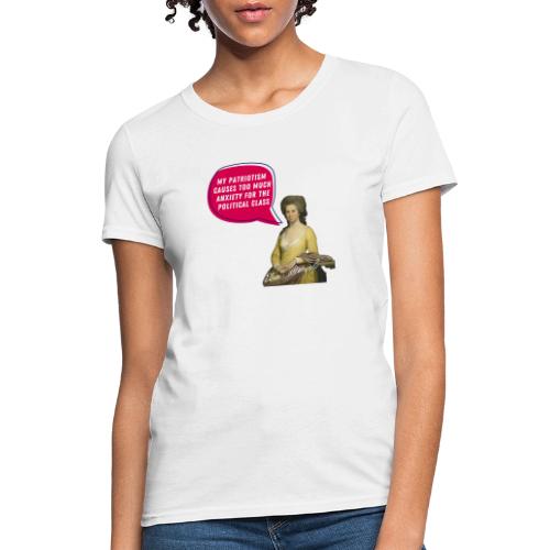 Elizabeth Powell Patriotic Design - Women's T-Shirt