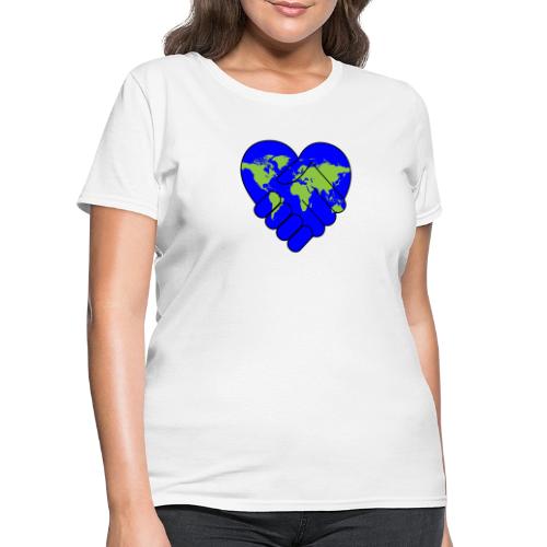 World United in Love - Women's T-Shirt
