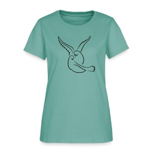 EMBRACED_TURTLEDOVES - Women's T-Shirt