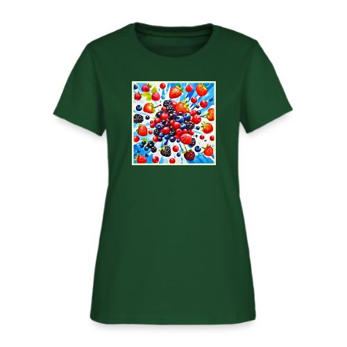 Colorful Berry Fiesta Design - Women's T-Shirt