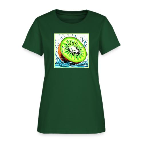 Kiwi Splash of Freshness - Women's T-Shirt