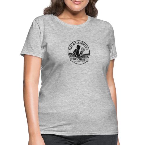 Field Labor Matt 9 37 Big background - Women's T-Shirt