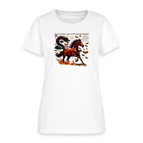 Year of the Horse Victory T Shirt, Lunar New Year - Women's T-Shirt
