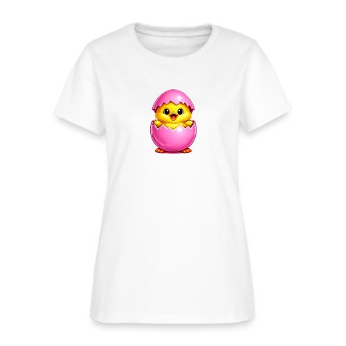 Easter Chick Pink - Women's T-Shirt