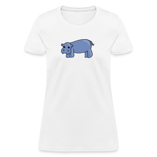 Cute Hippo - Women's T-Shirt
