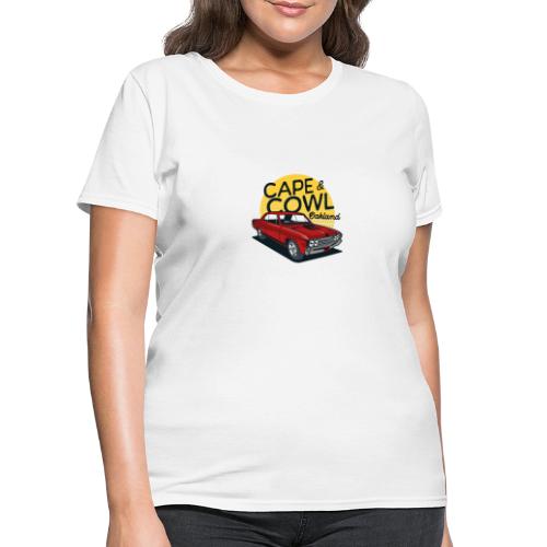 Cape and Cowl Classic Red Car - Women's T-Shirt