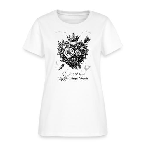 Royal Heart T-Shirt, Mug, & Leggings - Women's T-Shirt