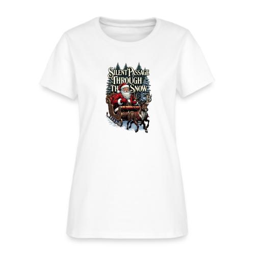 Nostalgic Santa T-Shirt - Women's T-Shirt