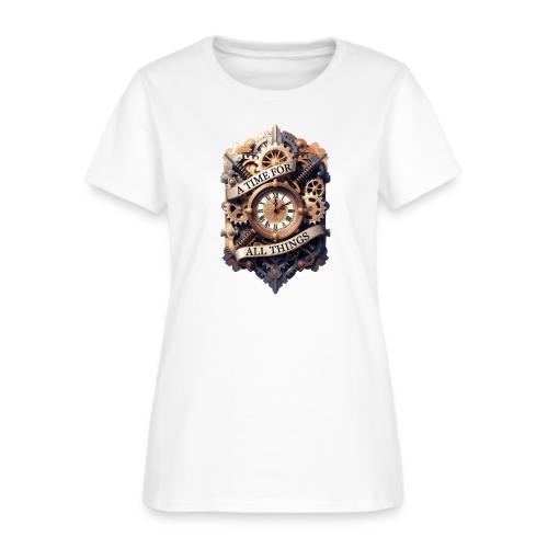 Ornate Clockwork T-Shirt - Women's T-Shirt